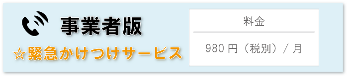 緊急かけつけサービス